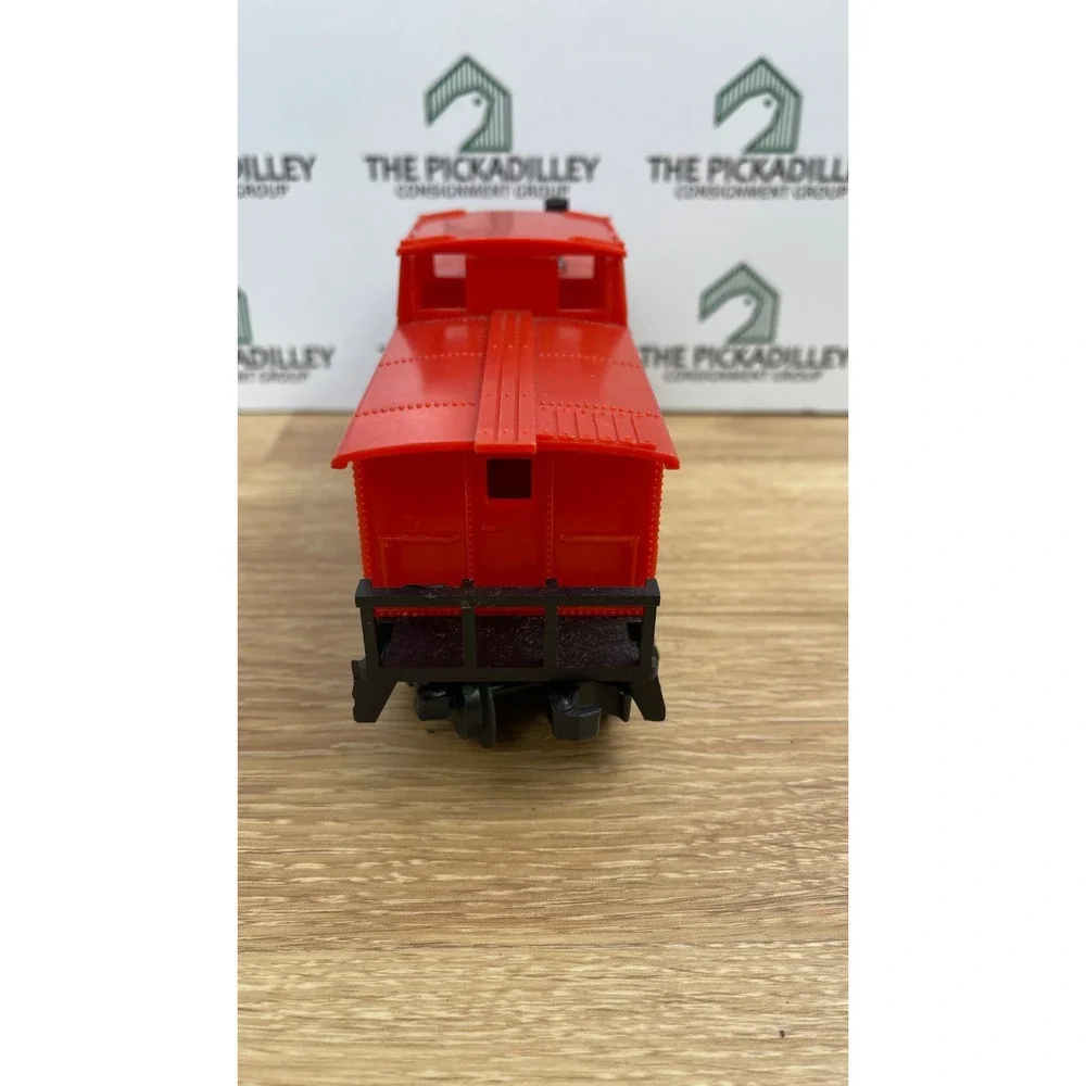 Vintage Kusan Kannon Ball O Gauge Model Train Set Locomotive Caboose Boxcar 4pc